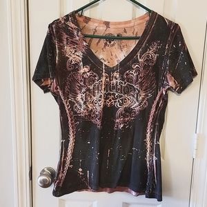 Affliction SS LG shirt